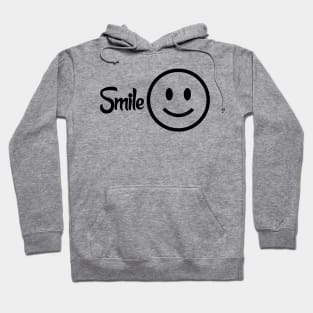 Smile More, Stress Less: The Key to a Happier Life Hoodie